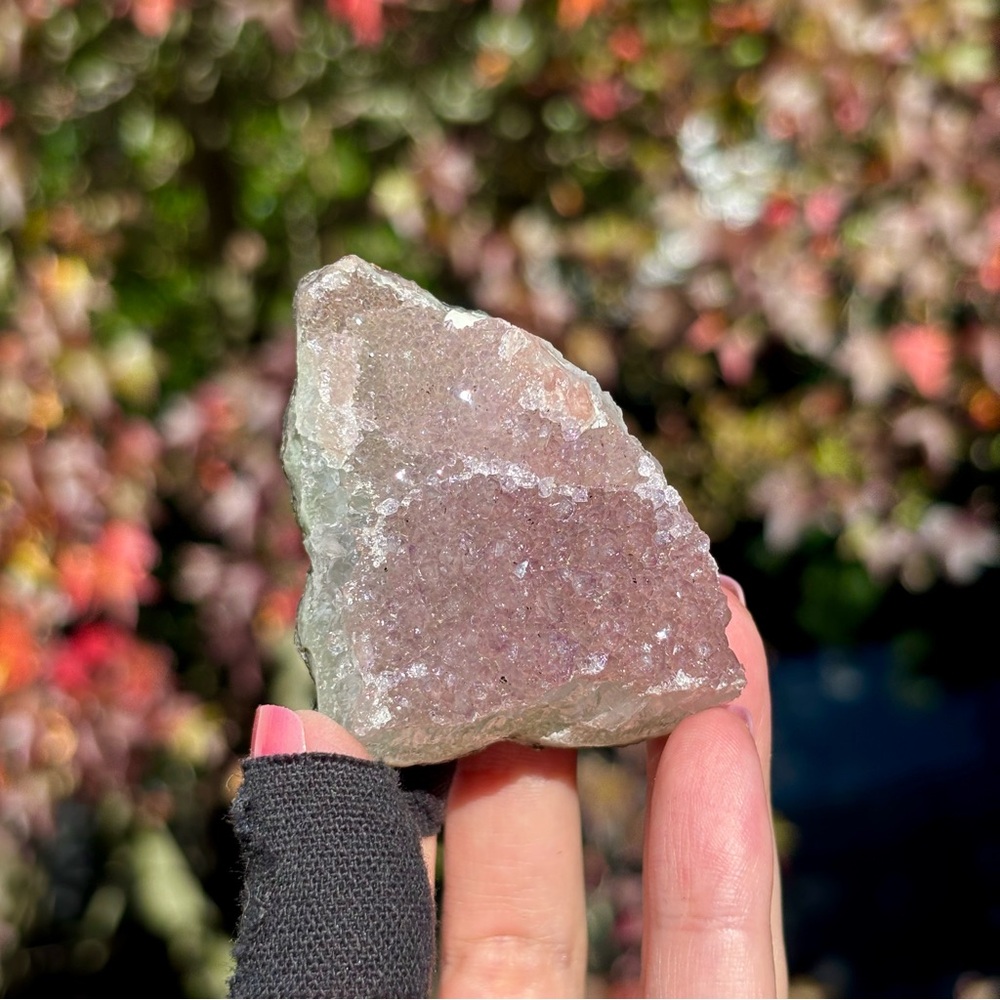 Pink Amethyst Crystal Cluster